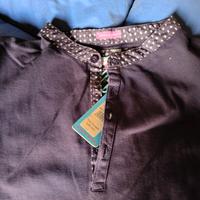 North Pole maglia blu notte Nuova