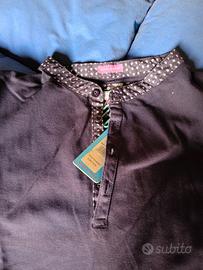 North Pole maglia blu notte Nuova