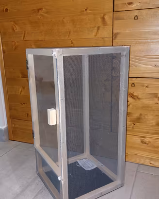 Teca gabbia insetti stecco rettili 50cm RETE