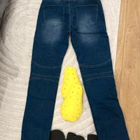 Pantaloni moto donna con protezioni