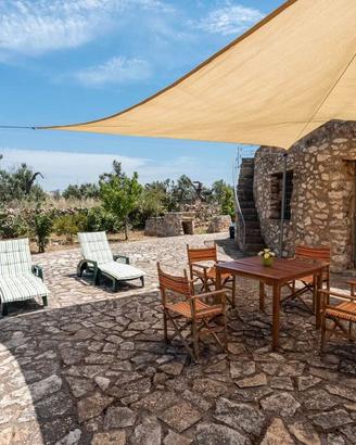 Trullo Gioia a Torre Suda con ampio giardino