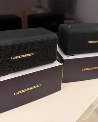 Coppia casse bluetooth BOGASING M5 40W NUOVE