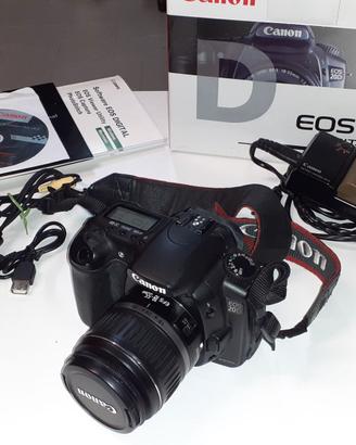 Canon EOS 20D con obiettivo