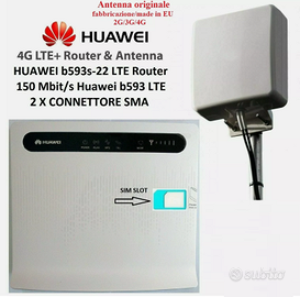 HUAWEI B593s-22 4G (SIM) + ANTENNA