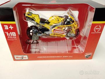 Modellino Ducati Desmosedici GP 2023 Giallo