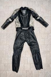 Tuta 2 pezzi Dainese Kirishima in pelle taglia 52