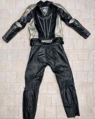 Tuta 2 pezzi Dainese Kirishima in pelle taglia 52