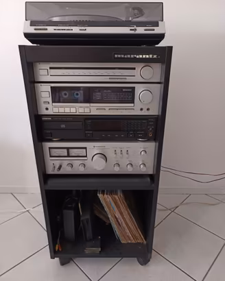 impianto stereo Hi-Fi a torre modulare Kenwood 80+