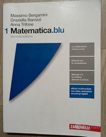 Libro scolastico di Matematica 1° anno scientifico