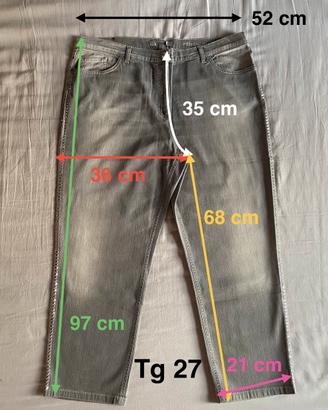 Jeans calibrato tg 27 o 31