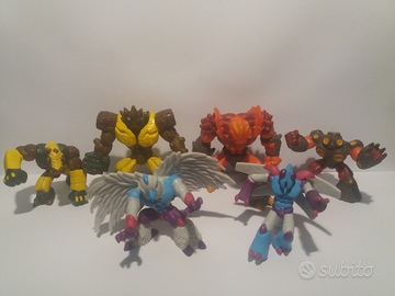 Gormiti - Dragon, Aquila, Trematerra, Magmion, B