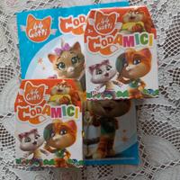 44 Gatti gioco Codamici. da collezionare