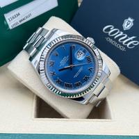 🔵ROLEX DATEJUST II BLUE DIAL REF.116334 ( 2014 )