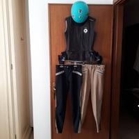 Divisa equitazione ragazza 13/14 anni + accessori