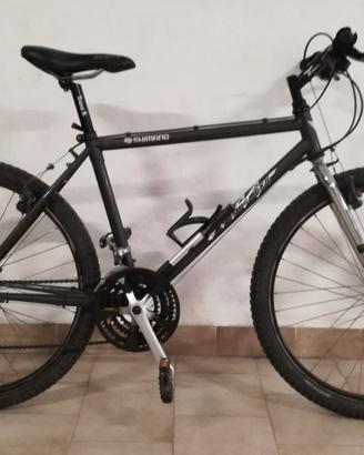 bici mtb 26" nero metallizzato