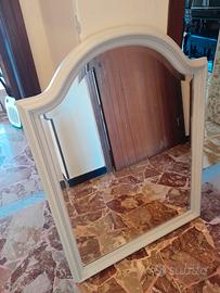 SPECCHIO DA CAMERA IN LEGNO MASSELLO 