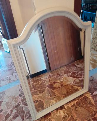 SPECCHIO DA CAMERA IN LEGNO MASSELLO 