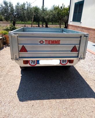 Rimorchio con cassone - TIEMME RIMORCHI