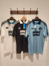 3 Magliette Oasis 2025 - Adidas Taglia L