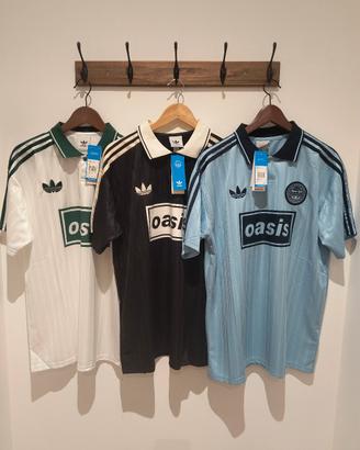 3 Magliette Oasis 2025 - Adidas Taglia L