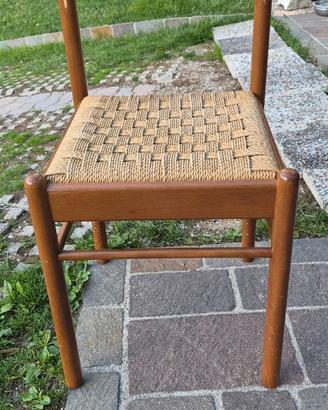 Sedia in paglia