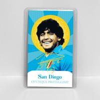 Santino DIOS Maradona Plastificato Napoli sanpop