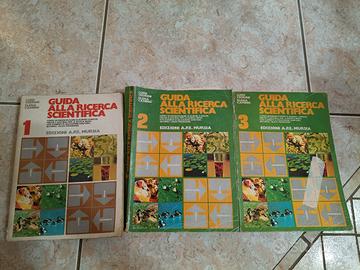 Libri "Guida alla ricerc scientifica 1 2 3" - 1981