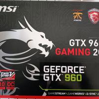 Scheda Video Gaming GEFORCE MSI GTX 960 2GB