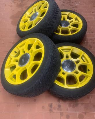 Cerchi originali 16 pollici FIAT 500 1.2 Sport