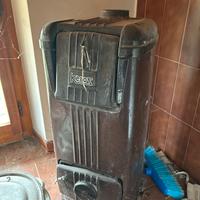 Stufa a legna vintage