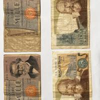 Carta moneta vintage  Stato Italiano