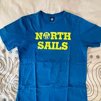 T-shirt North Sails azzurra