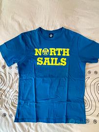 T-shirt North Sails azzurra