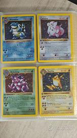 Certe pokemon vintage Rare SET BASE
