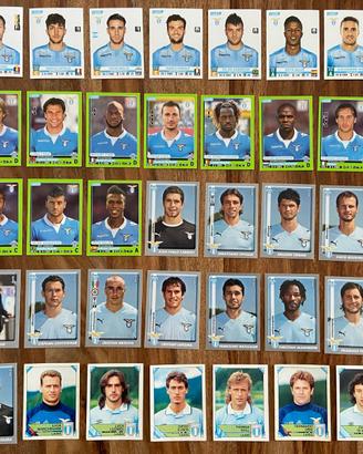 Lotto 107 figurine calciatori panini Lazio Varie