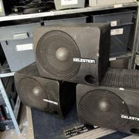 2x Celestion SR3 Casse Passive