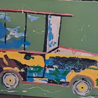 Chiesi, 70x80, tecnica mista su tela. Archiviato.