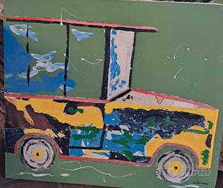 Chiesi, 70x80, tecnica mista su tela. Archiviato.