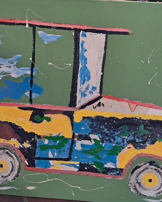 Chiesi, 70x80, tecnica mista su tela. Archiviato.