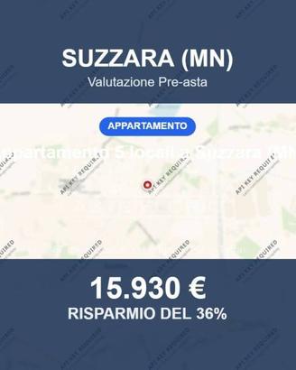 Immobile in asta di 87 m² con box auto a Suzzara