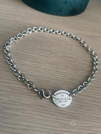 Collana in argento 925‰ firmata Tiffany & Co