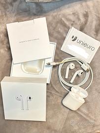AirPods 2ª gen. originali (scatola+ricevuta)