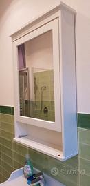 Mobile specchiera bagno IKEA Hemnes