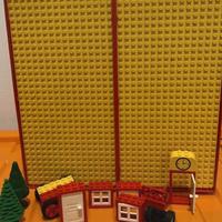 Lego set vintage anni 90+mini poster Lego BASIC