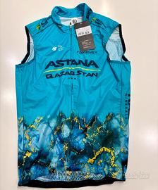 Gilet smanicato Antivento Astana Qazaqstan Team