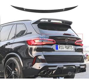 SPOILER ALETTONE BMW X5 G05 19-23 LOOK M NERO LUCI