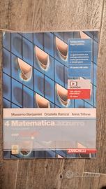 libro "Matematica azzurro 4"