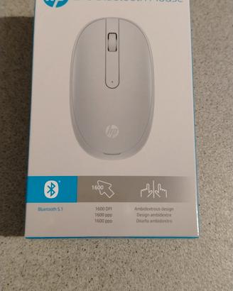Mouse HP 240 Bluetooth NUOVO Bianco+Caricabatteria