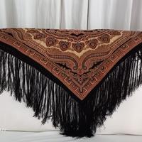 Scialle lana motivi cachemire