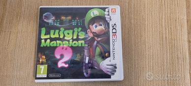 gioco nintendo 3ds luigi's mansion 2 in ITALIANO 